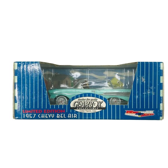 Gearbox 1997 Vintage 1957 Chevy Bel Air Convertible Serial #03684 Pedal Car New - Picture 2 of 10